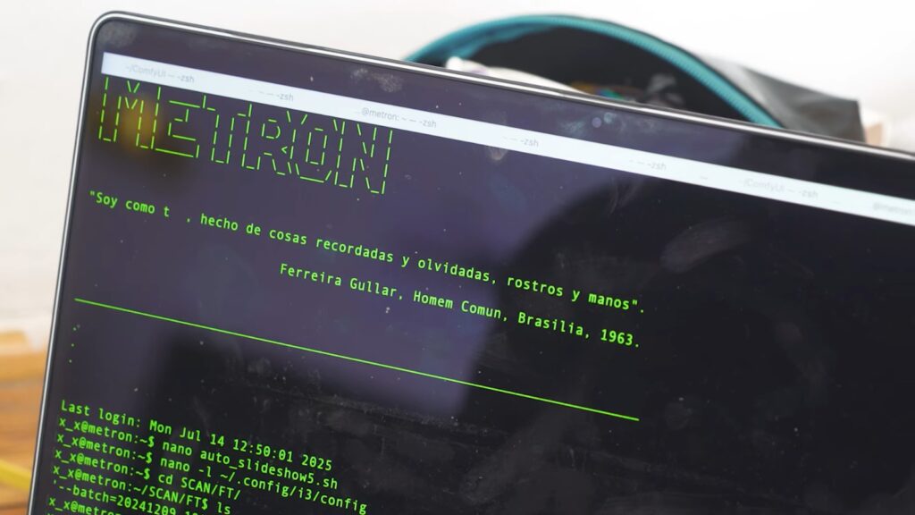 Mauricio Román presenta “Metrón” instalación interactiva que critica la vigilancia tecnológica