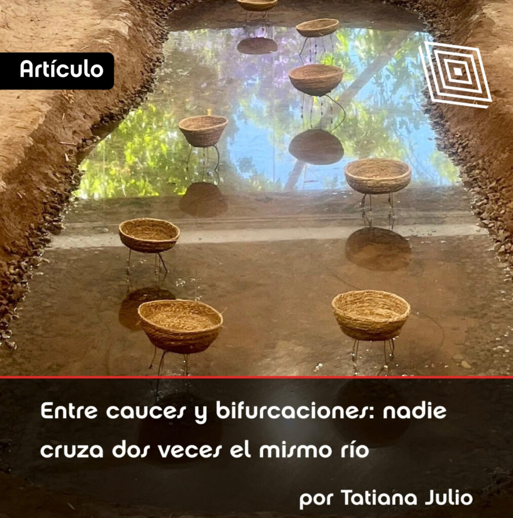 Entre cauces y bifurcaciones: nadie cruza dos veces el mismo río